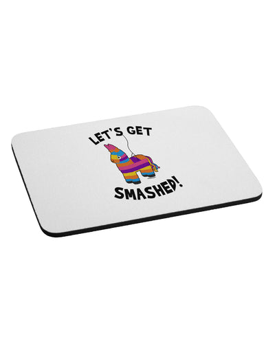 Let's Get Smashed Pinata Mousepad-TooLoud-White-Davson Sales