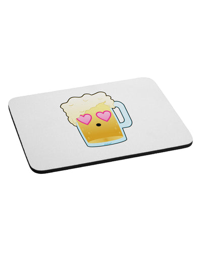 Cute Infatuated Beer Mousepad by TooLoud-TooLoud-White-Davson Sales