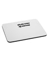 Ninjas Stole My Costume - Halloween Mousepad-TooLoud-White-Davson Sales