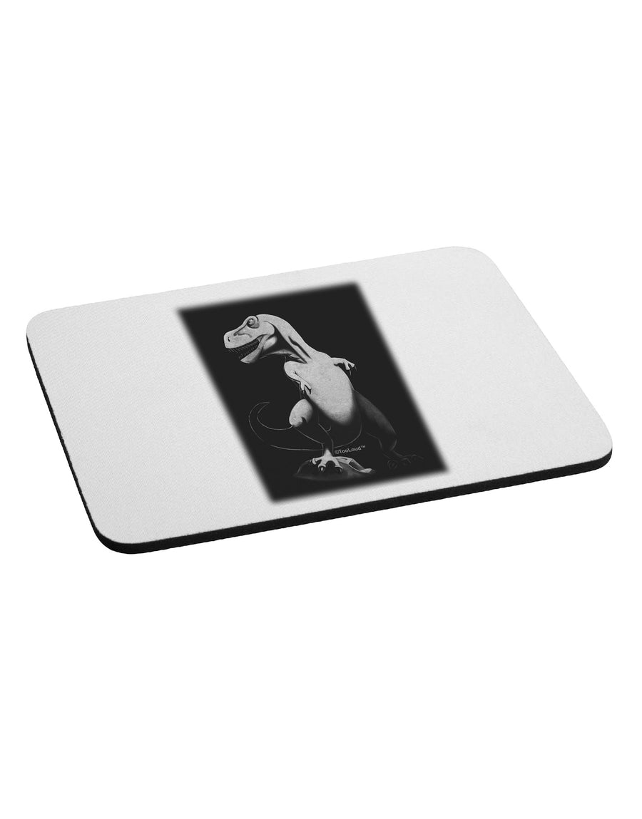 Tyrannosaurus Rex Design - Grayscale Mousepad by TooLoud-TooLoud-White-Davson Sales