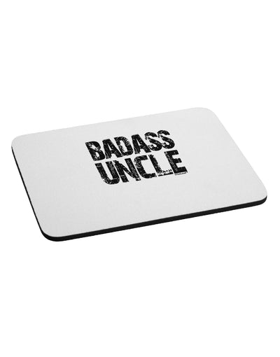 Badass Uncle Mousepad by TooLoud-TooLoud-White-Davson Sales