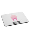 I Like Pig Butts - Funny Design Mousepad by TooLoud-TooLoud-White-Davson Sales