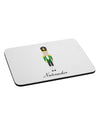 Nutcracker - Green Gold Black Text Mousepad-TooLoud-White-Davson Sales