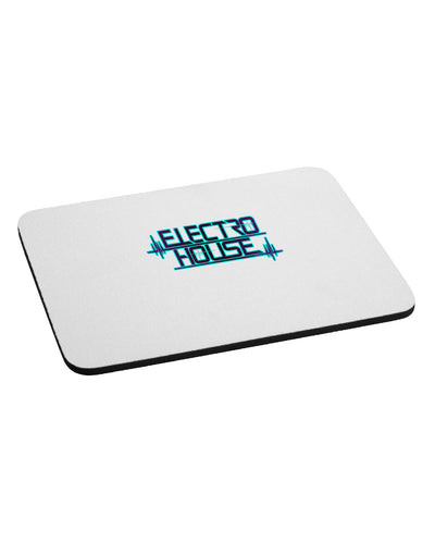 Electro House Bolt Mousepad-TooLoud-White-Davson Sales