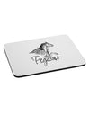 Pegasus Illustration Mousepad-TooLoud-White-Davson Sales