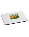 Colorado Forrest Watercolor Mousepad-TooLoud-White-Davson Sales