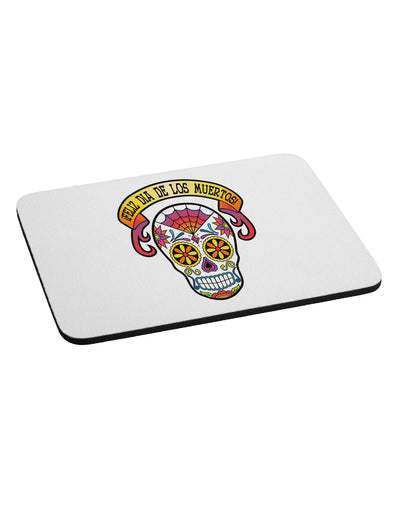 Feliz Dia de los Muertos Calavera Mousepad-TooLoud-White-Davson Sales