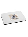 Eye For An Eye Gandhi Mousepad by TooLoud-TooLoud-White-Davson Sales