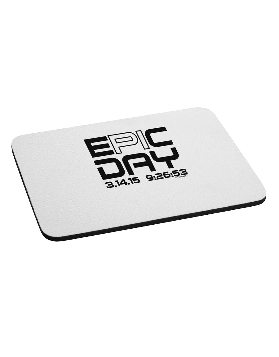 Epic Pi Day Text Design Mousepad by TooLoud-TooLoud-White-Davson Sales