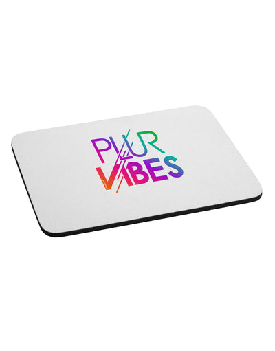 PLUR Vibes Mousepad-TooLoud-White-Davson Sales