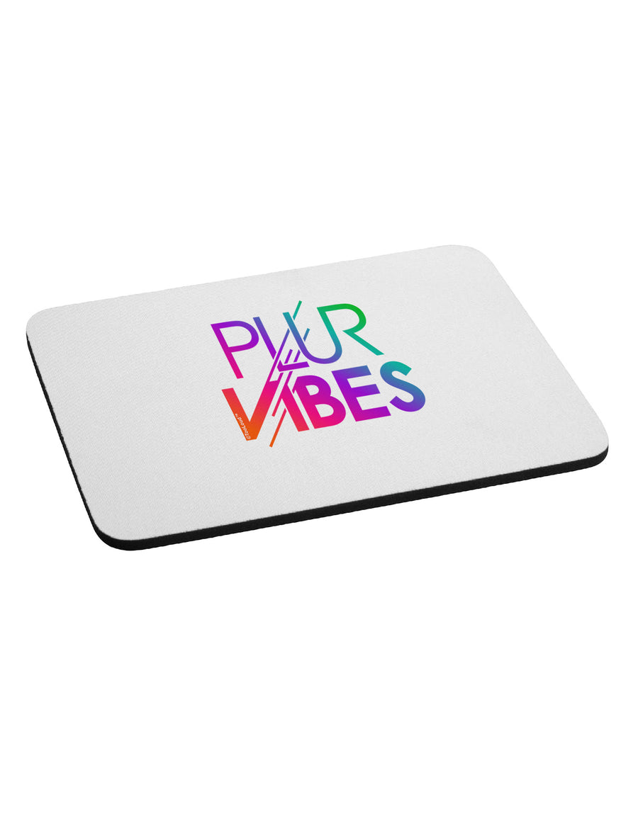 PLUR Vibes Mousepad-TooLoud-White-Davson Sales