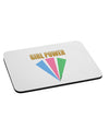 Girl Power Stripes Mousepad by TooLoud-TooLoud-White-Davson Sales