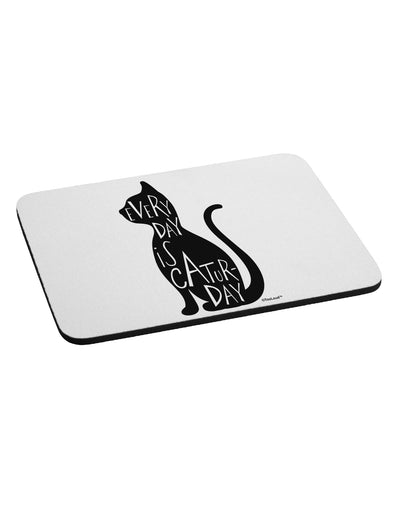 Every Day Is Caturday Cat Silhouette Mousepad by TooLoud-TooLoud-White-Davson Sales