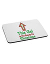 This Gal Is Not Ready For Christmas Mousepad-TooLoud-White-Davson Sales