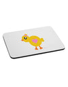 Cute Chick with Bow - Crayon Style Drawing Mousepad by TooLoud-TooLoud-White-Davson Sales