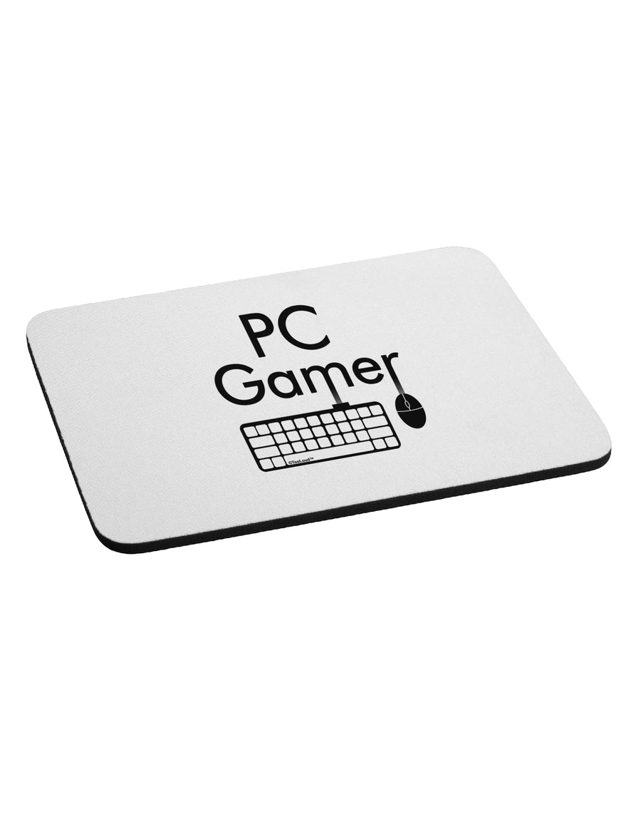 PC Gamer BnW Mousepad by TooLoud-TooLoud-White-Davson Sales