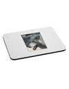 White Wolf Face Mousepad-TooLoud-White-Davson Sales