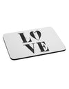 Love Splatter Mousepad-TooLoud-White-Davson Sales