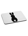 Cute Bunny Silhouette with Tail Mousepad by TooLoud-TooLoud-White-Davson Sales