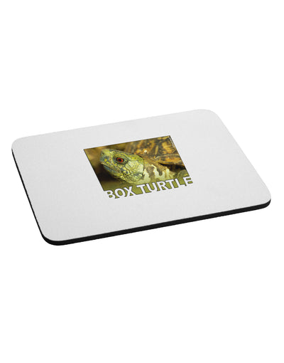 Menacing Turtle with Text Mousepad-TooLoud-White-Davson Sales