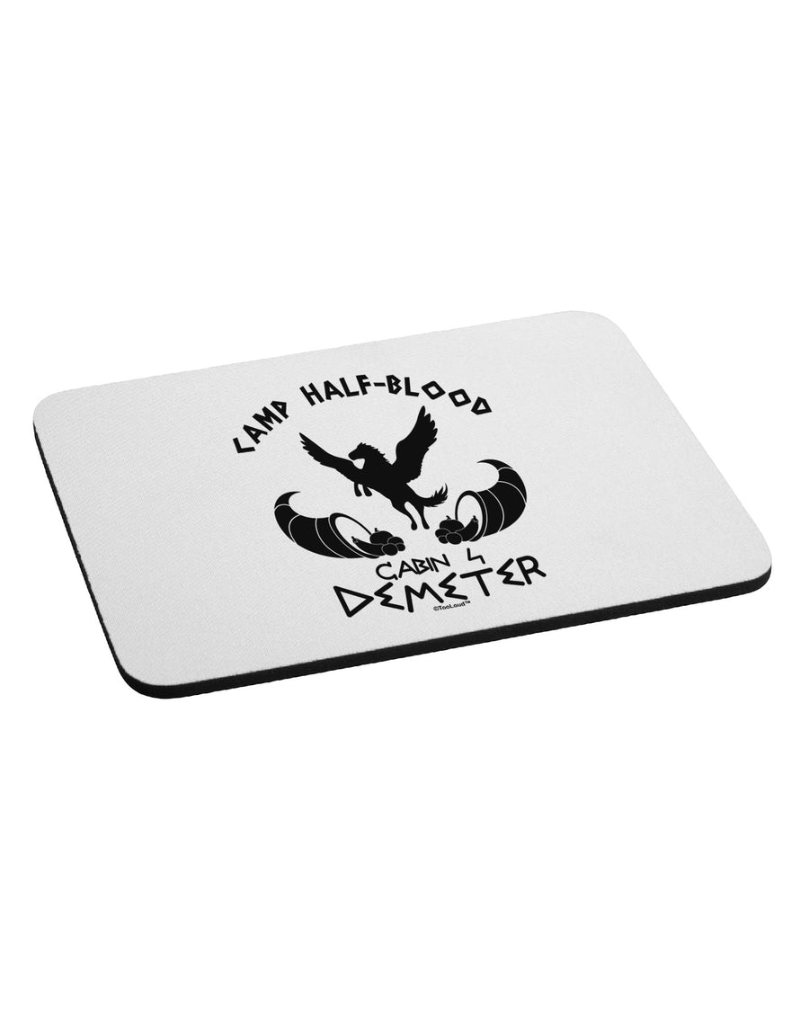 Cabin 4 Demeter Camp Half Blood Mousepad-TooLoud-White-Davson Sales