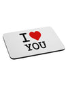 I Heart You Mousepad-TooLoud-White-Davson Sales