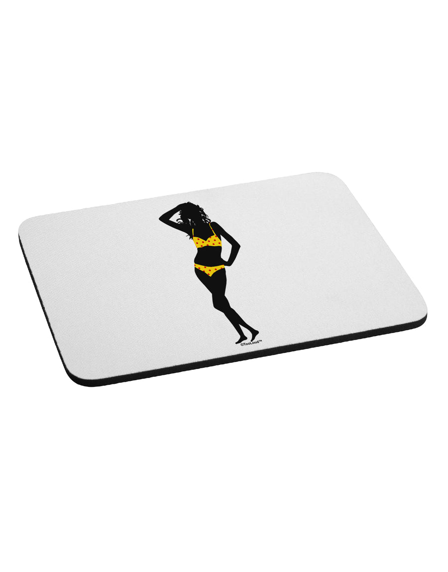 Polka Dot Bikini Shadow Mousepad by TooLoud-TooLoud-White-Davson Sales