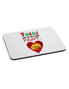 Tacos Are the Way To My Heart Mousepad-TooLoud-White-Davson Sales