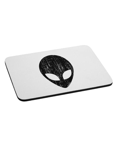 Extraterrestrial Face - Alien Distressed Mousepad by TooLoud-TooLoud-White-Davson Sales