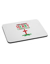 No Happy Holidays&#44; Merry Christmas Mousepad-TooLoud-White-Davson Sales