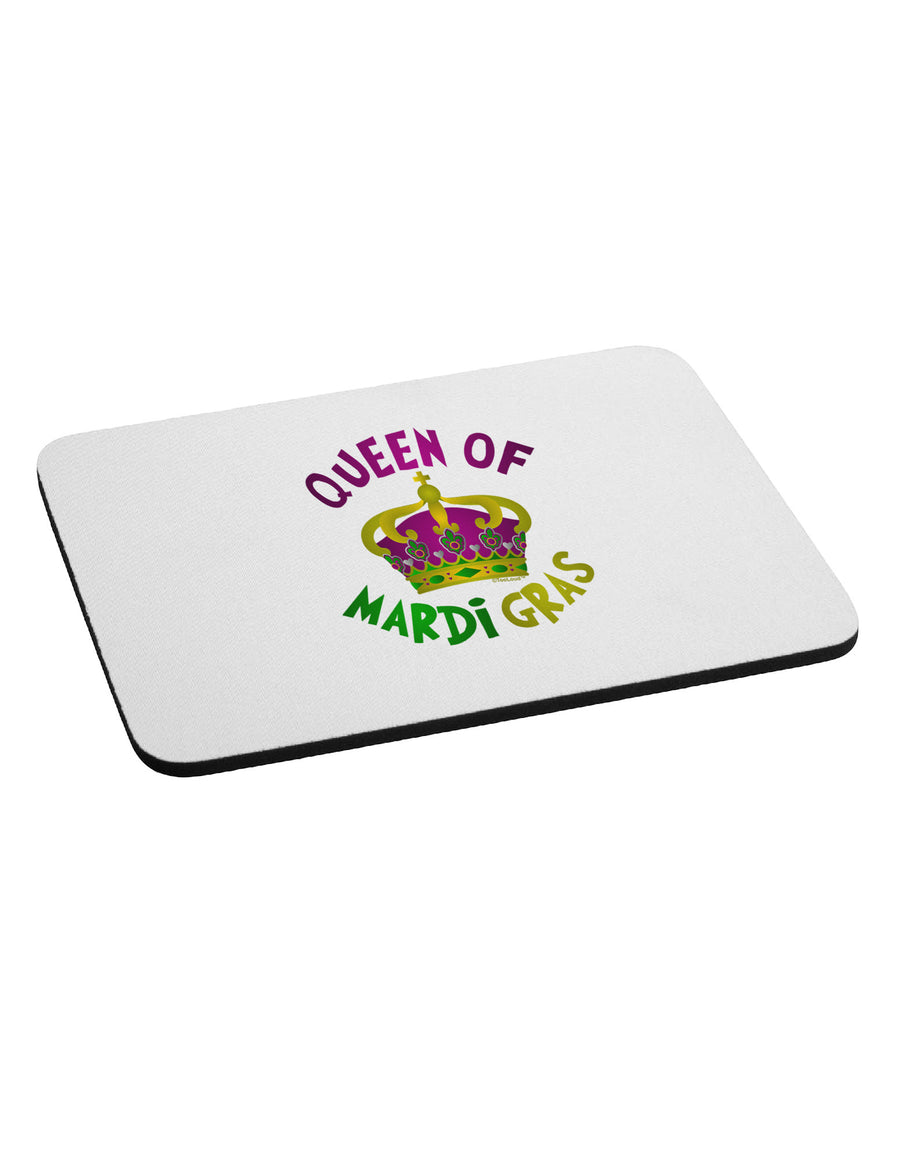 Queen Of Mardi Gras Mousepad-TooLoud-White-Davson Sales