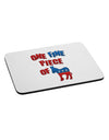 One Fine Piece Of - Democrat Mousepad-TooLoud-White-Davson Sales