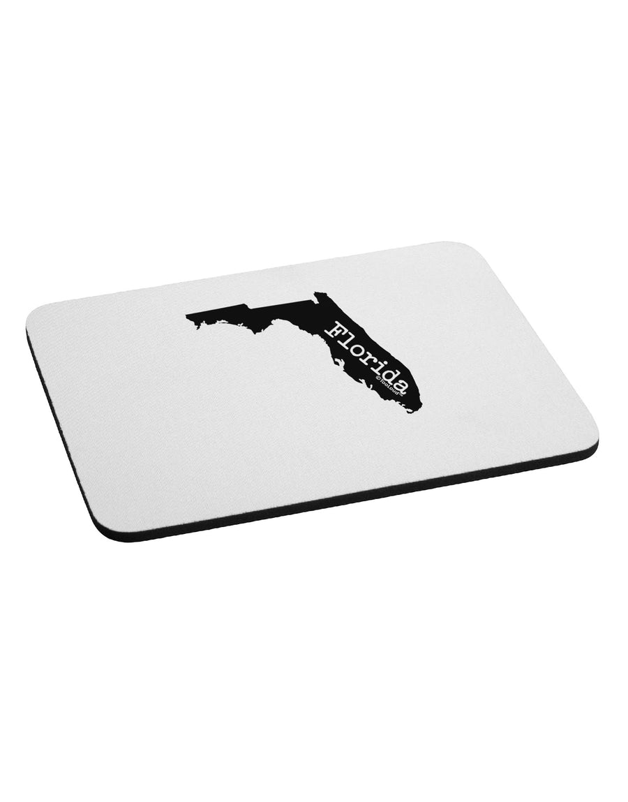 Florida - United States Shape Mousepad-TooLoud-White-Davson Sales