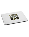 Proud Army Dad Mousepad-TooLoud-White-Davson Sales