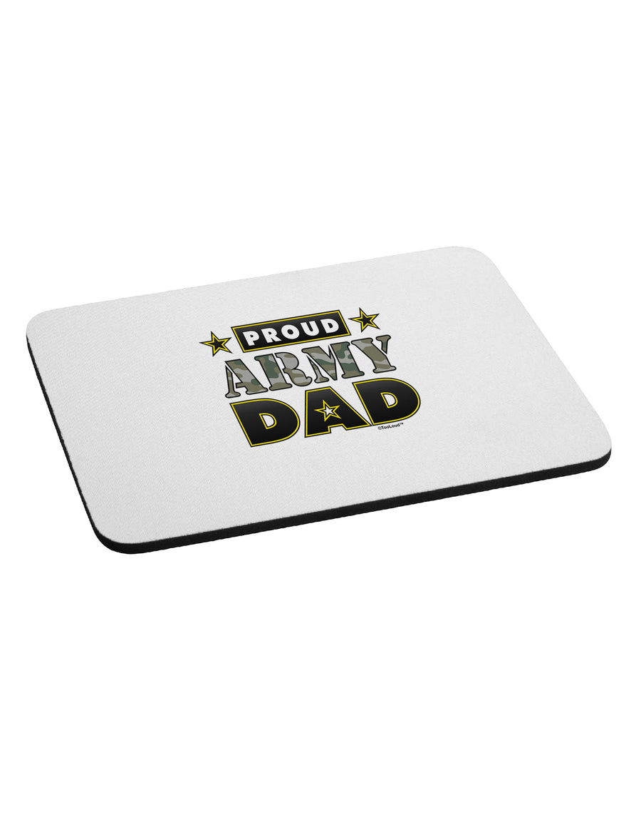 Proud Army Dad Mousepad-TooLoud-White-Davson Sales