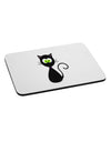 Black Cat Halloween Mousepad-TooLoud-White-Davson Sales