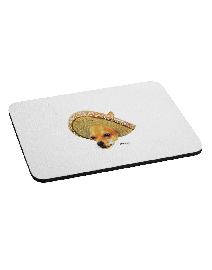 Chihuahua Dog with Sombrero - Patchwork Design Mousepad by TooLoud-TooLoud-White-Davson Sales