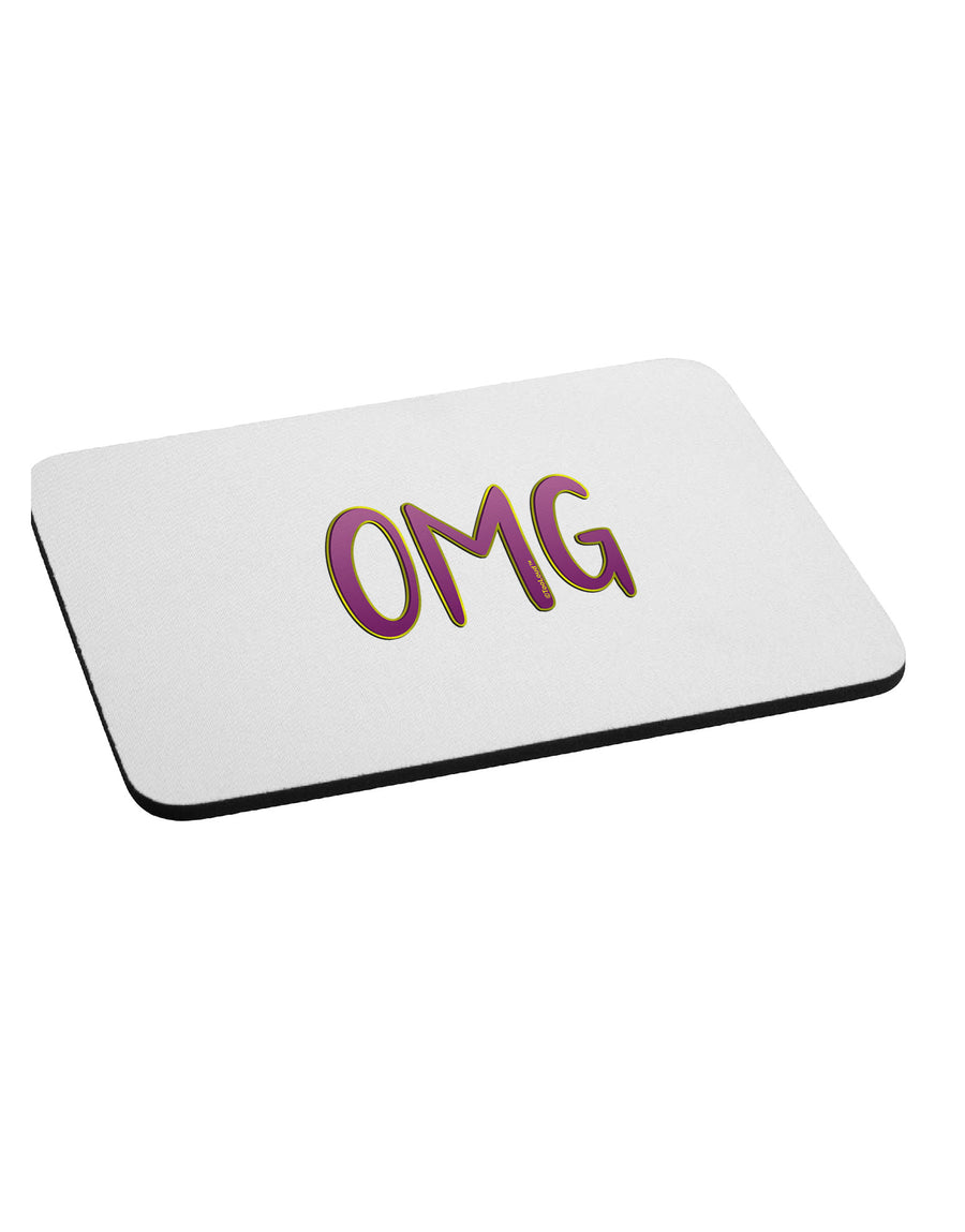 OMG Mousepad by TooLoud-TooLoud-White-Davson Sales