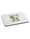 Tacos Rule Taco Cat Design Mousepad by TooLoud-TooLoud-White-Davson Sales