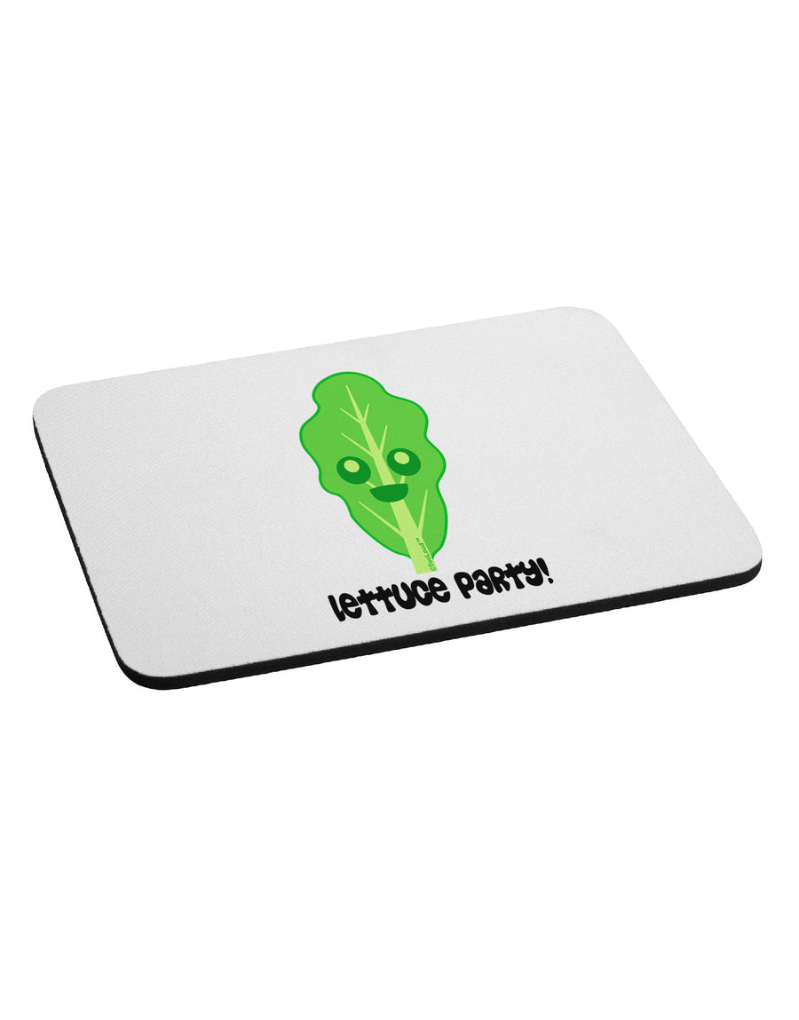 Cute Lettuce - Lettuce Party Mousepad by TooLoud-TooLoud-White-Davson Sales