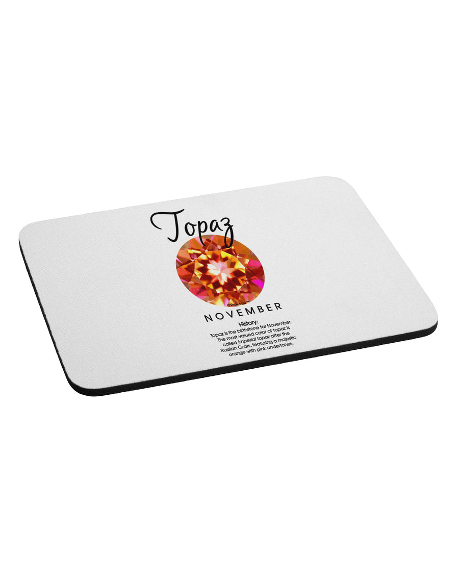 Birthstone Topaz Mousepad by TooLoud-TooLoud-White-Davson Sales