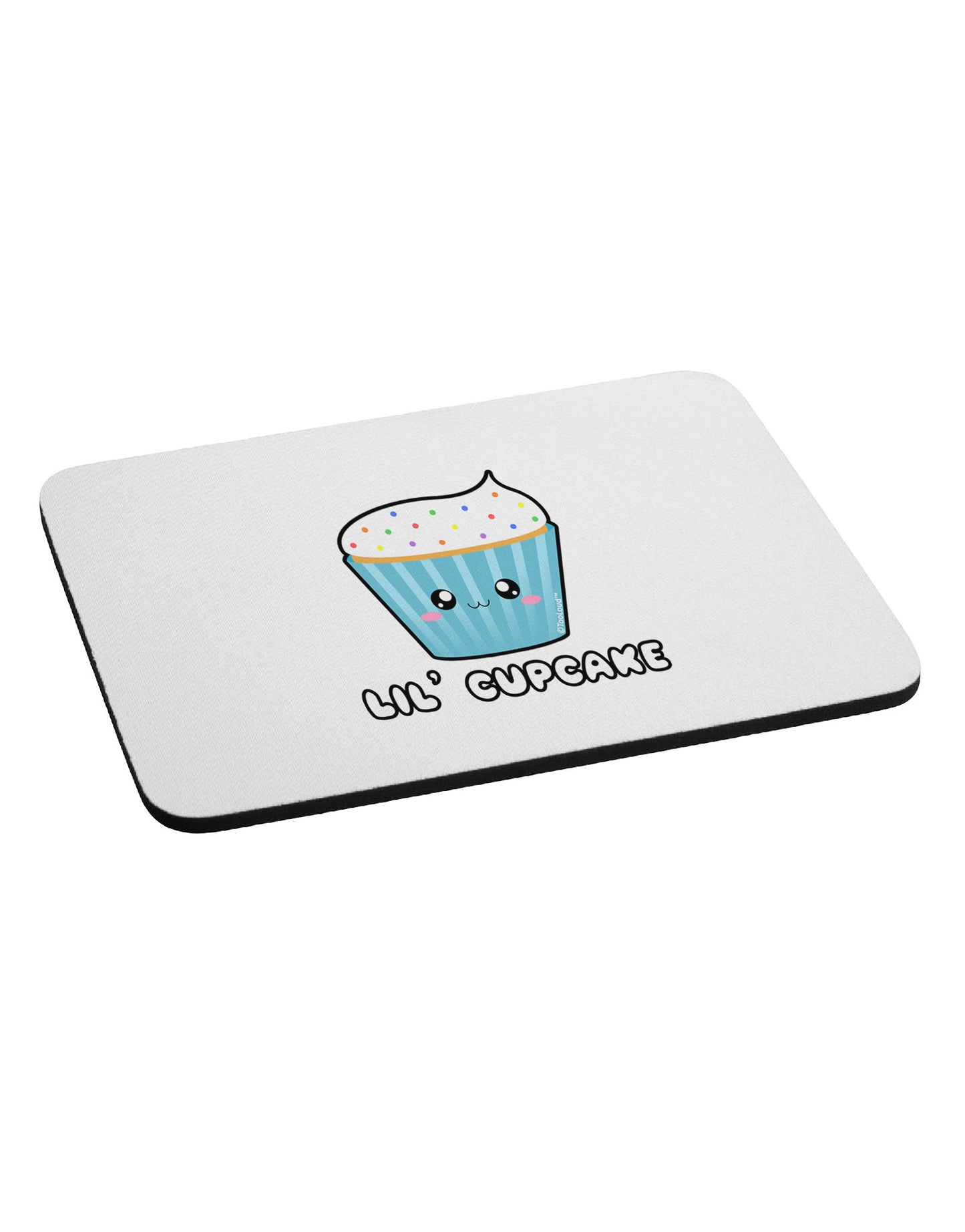 Cute Cupcake with Sprinkles - Lil Cupcake Mousepad by TooLoud-TooLoud-White-Davson Sales
