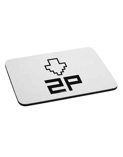 Player Two Selection Icon Mousepad-TooLoud-White-Davson Sales