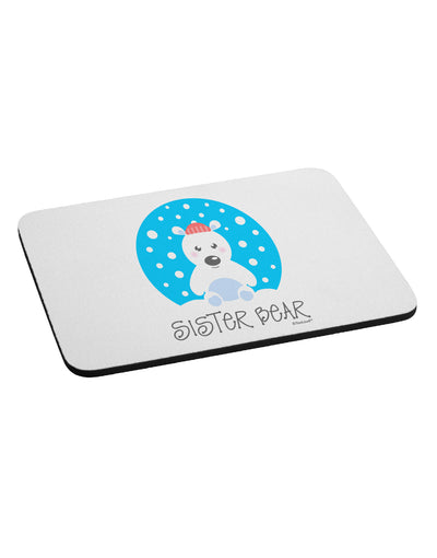 Matching Polar Bear Family - Sister Bear Mousepad by TooLoud-TooLoud-White-Davson Sales