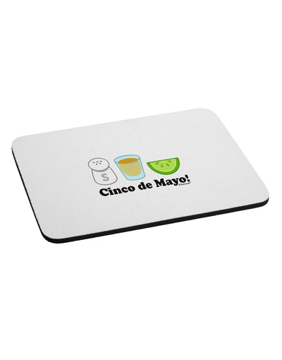 Cinco de Mayo Design - Salt Tequila Lime Mousepad by TooLoud-TooLoud-White-Davson Sales