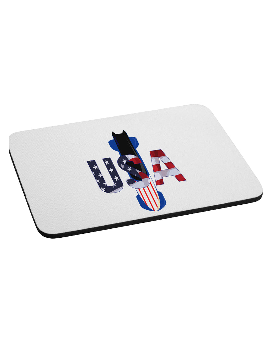 USA Bobsled Mousepad by TooLoud-TooLoud-White-Davson Sales