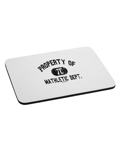 Mathletic Department Distressed Mousepad by TooLoud-TooLoud-White-Davson Sales