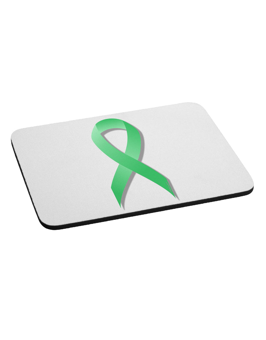 Celiac Disease Awareness Ribbon - Light Green Mousepad-TooLoud-White-Davson Sales