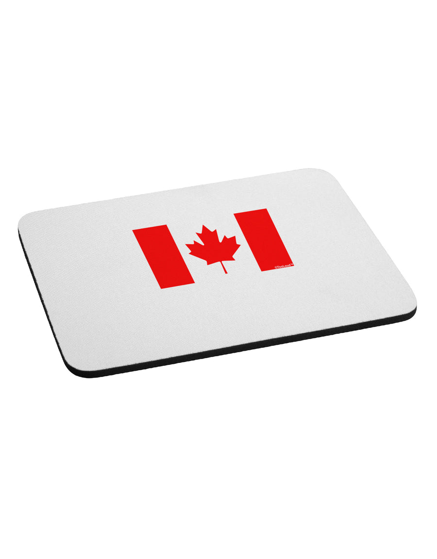 Canadian Flag Maple Leaf Colors Mousepad-TooLoud-White-Davson Sales