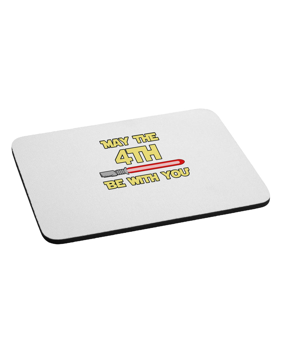 4th Be With You Beam Sword Mousepad by TooLoud-TooLoud-White-Davson Sales